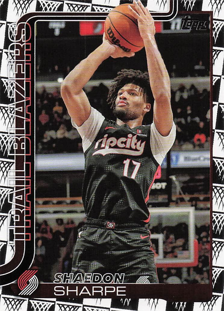2025-26 Topps Basketball Season Tip Off Shaedon Sharpe #127