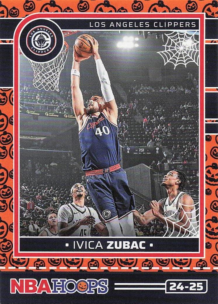 2024-25 Hoops Haunted Hoops Basketball Orange Ivica Zubac #127
