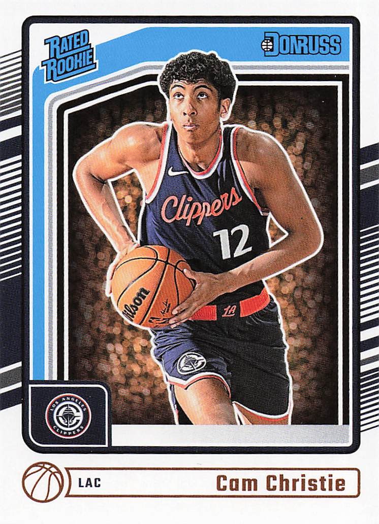 2024-25 Donruss Basketball Cam Christie #241 RC