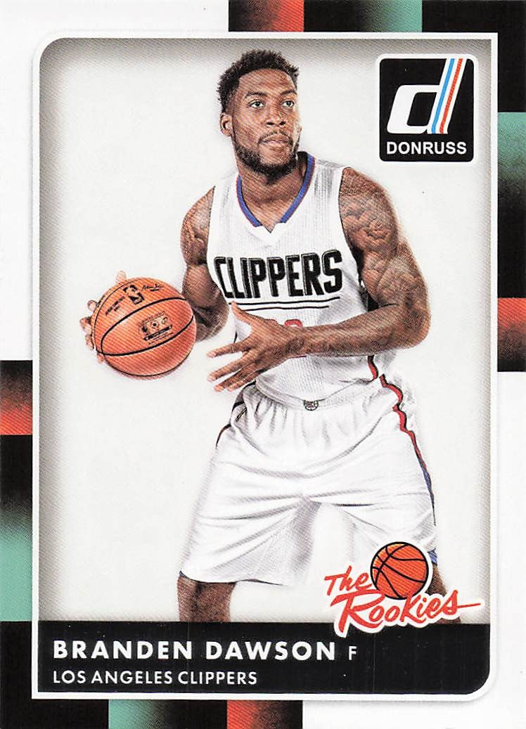 2015-16 Donruss Basketball The Rookies Branden Dawson #11