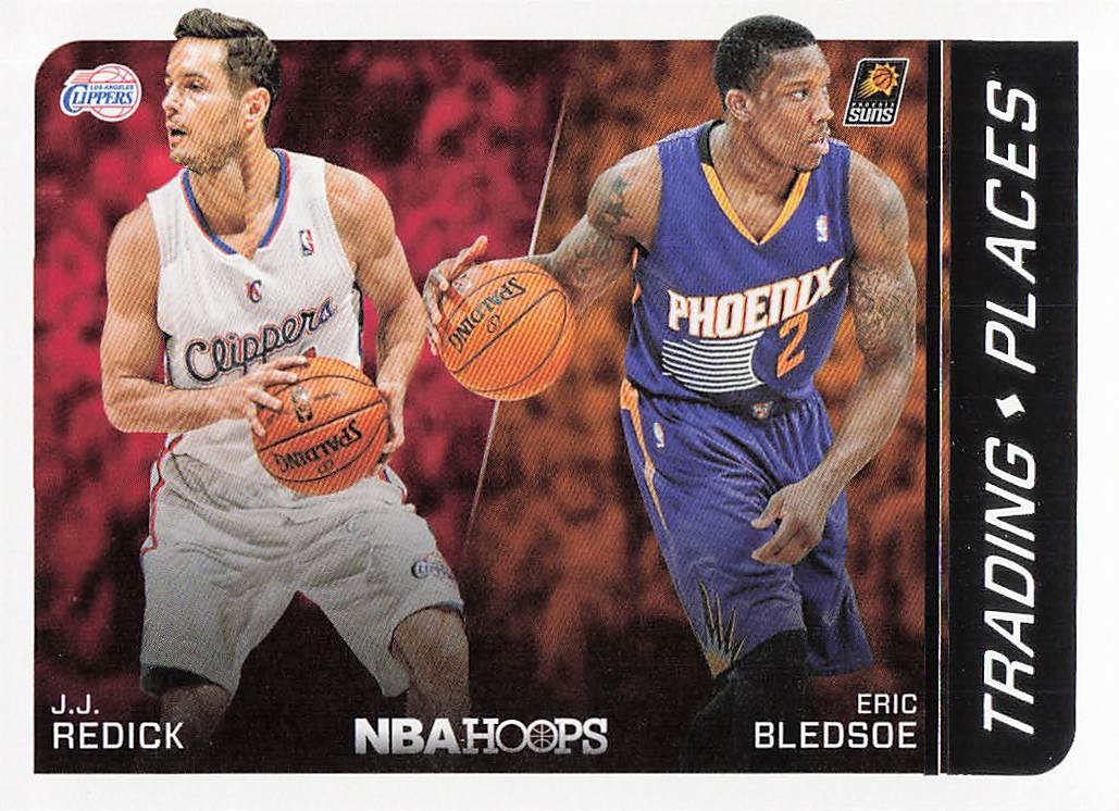 2014-15 Hoops Basketball Trading Places J.J. Redick / Eric Bledsoe #9