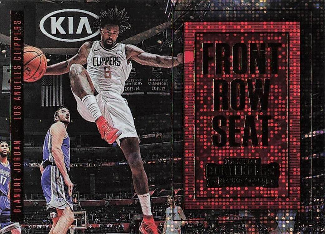 2017-18 Panini Contenders Basketball Front Row Seat DeAndre Jordan #12
