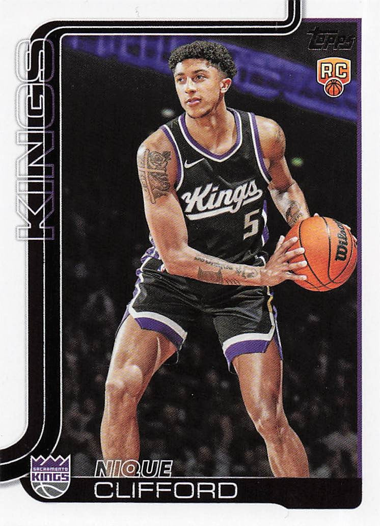 2025-26 Topps Basketball Nique Clifford #224 RC