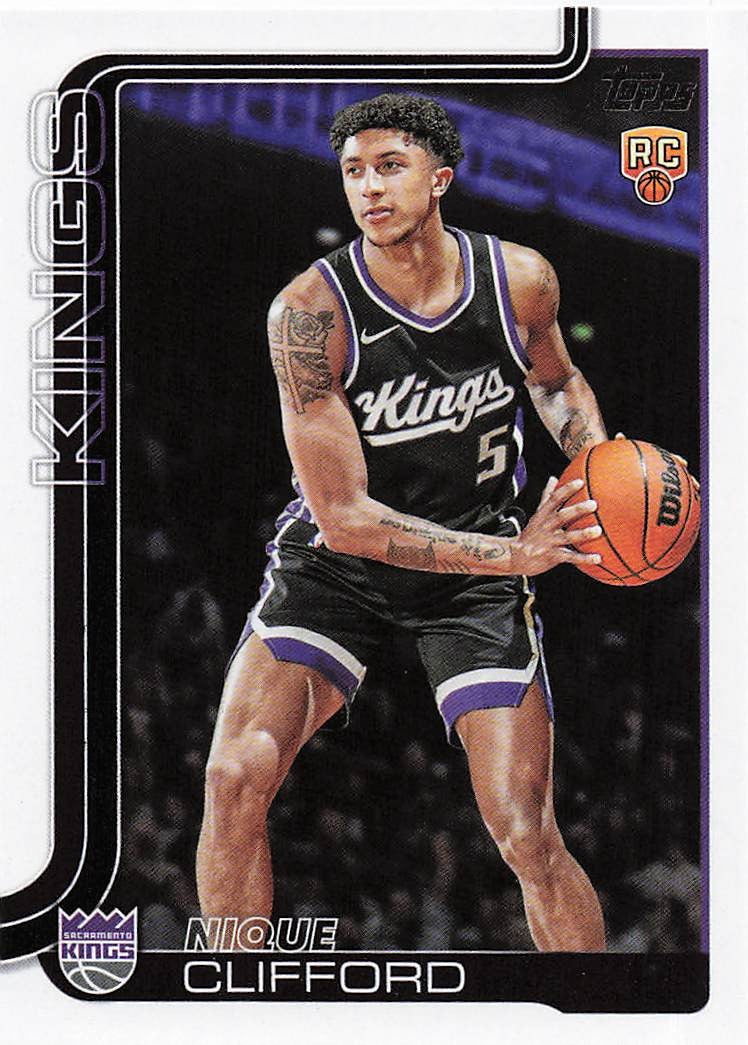 2025-26 Topps Basketball Nique Clifford #224 RC