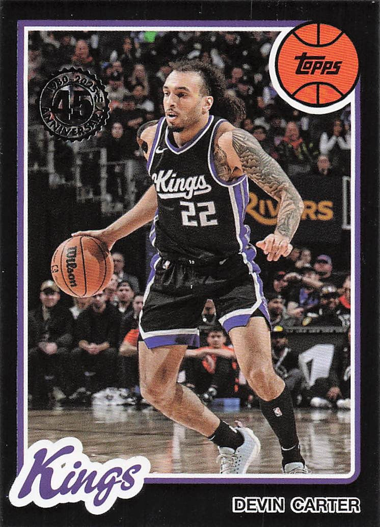 2025-26 Topps Basketball 1980-81 Topps Basketball Devin Carter #80BK-31