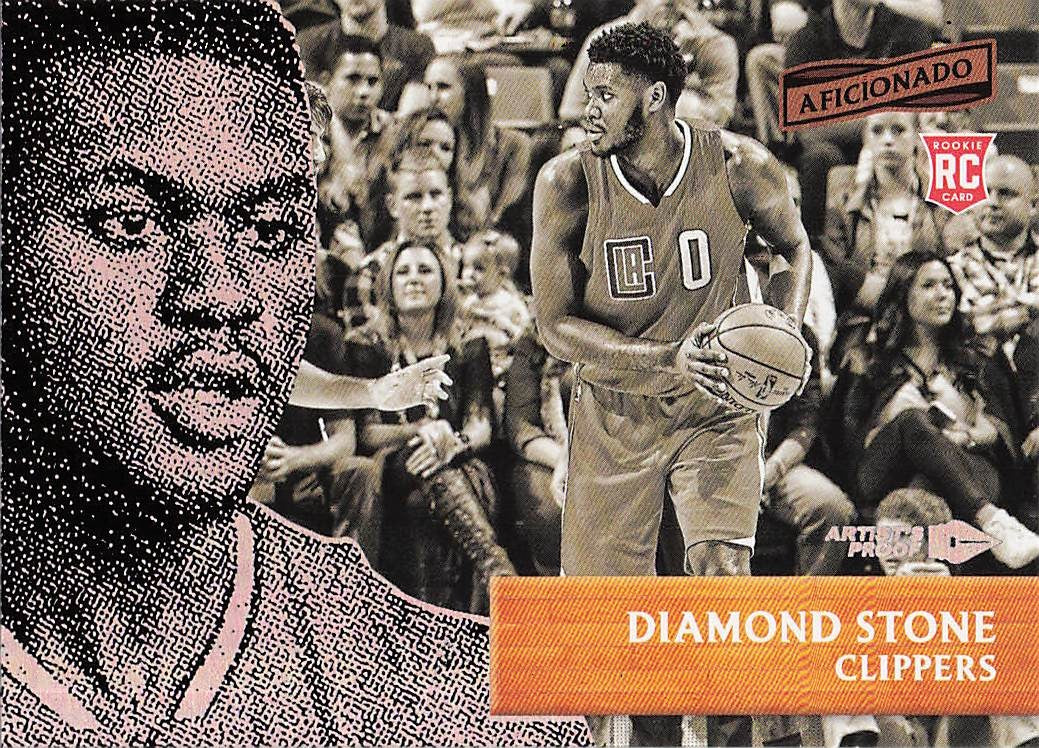 2016-17 Panini Aficionado Basketball Artist's Proof Diamond Stone #47 RC