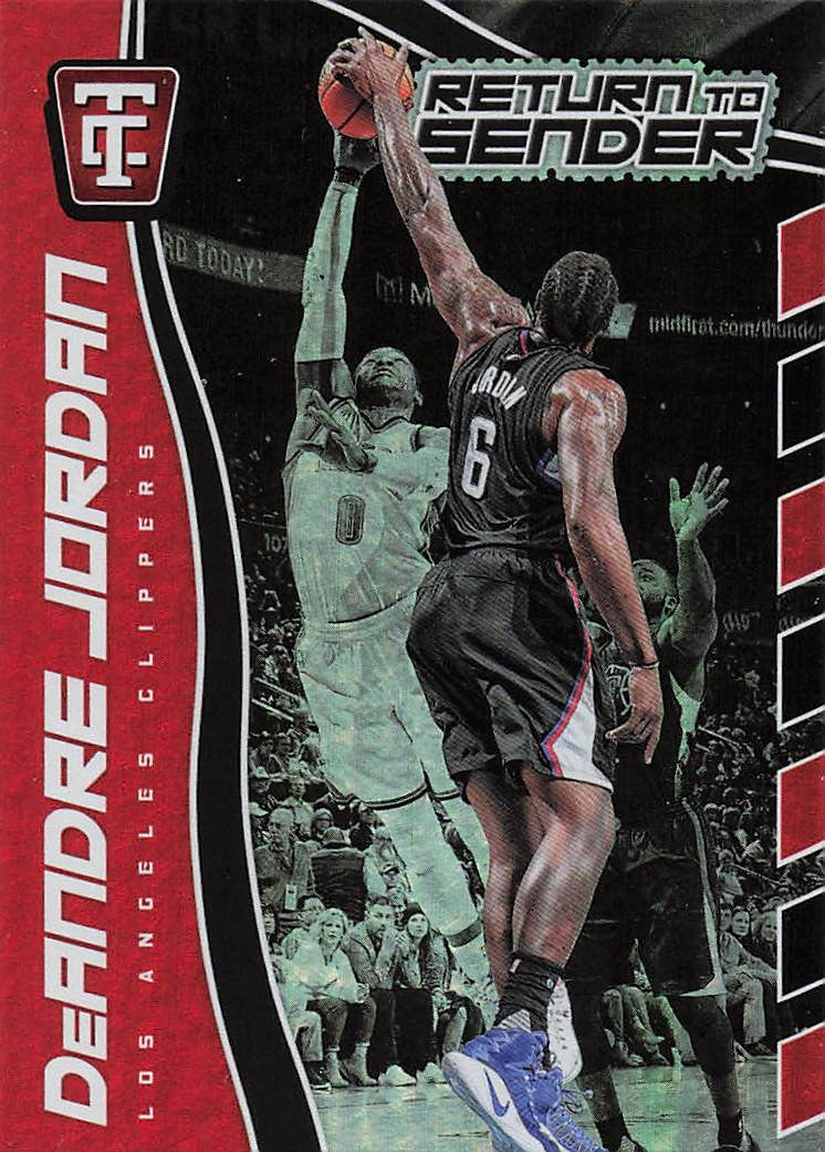 2017-18 Panini Totally Certified Basketball Return to Sender DeAndre Jordan #7