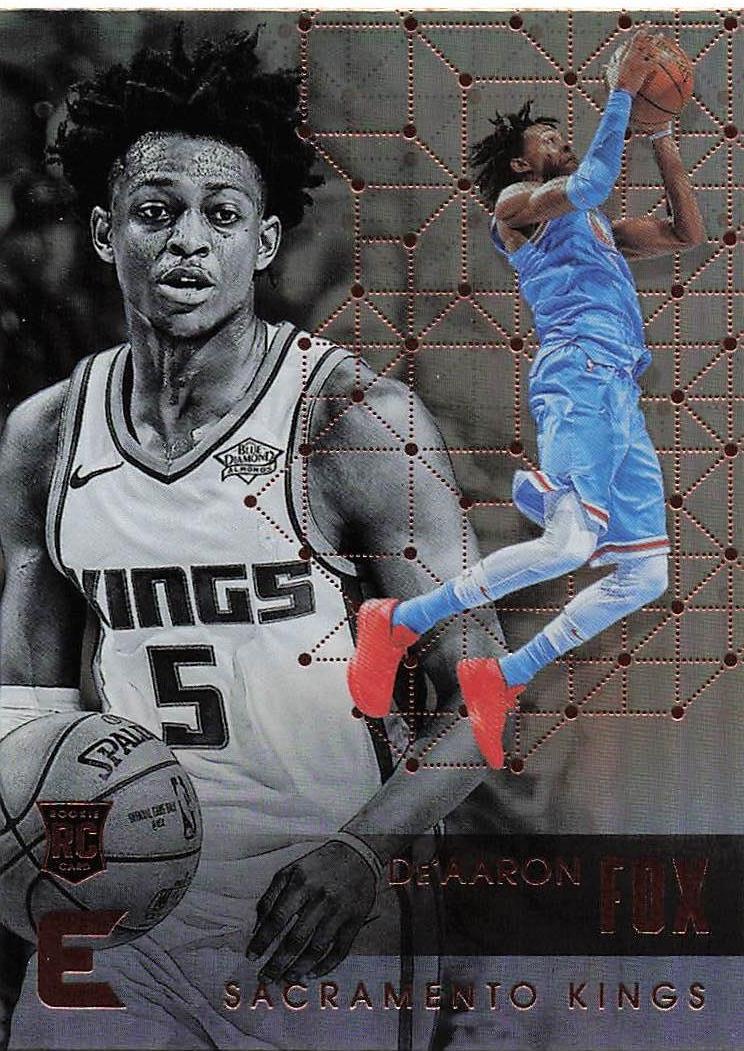 2017-18 Panini Essentials Basketball Retail De'Aaron Fox #189 RC