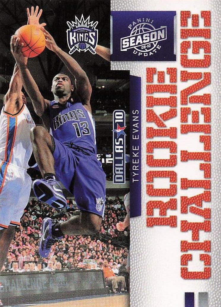 2009-10 Panini Season Update Basketball Rookie Challenge Tyreke Evans #2