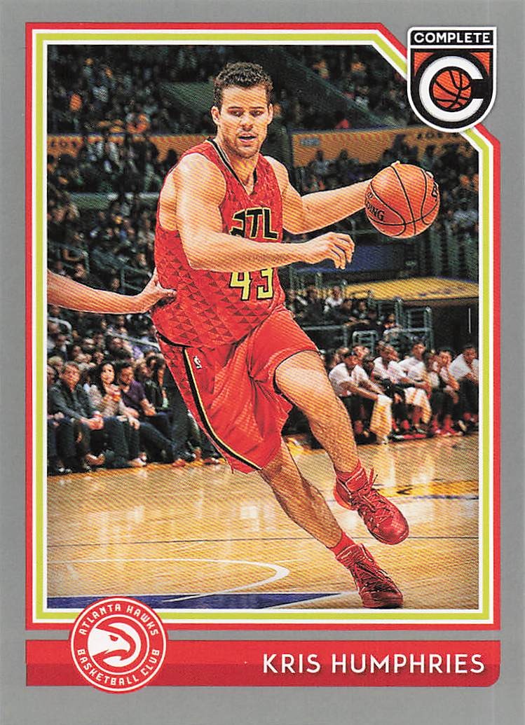 2016-17 Panini Complete Basketball Silver Kris Humphries #97