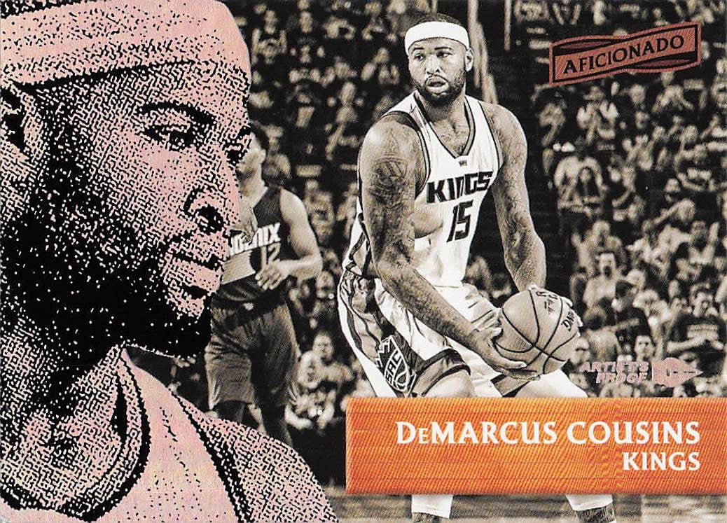 2016-17 Panini Aficionado Basketball Artist's Proof DeMarcus Cousins #93