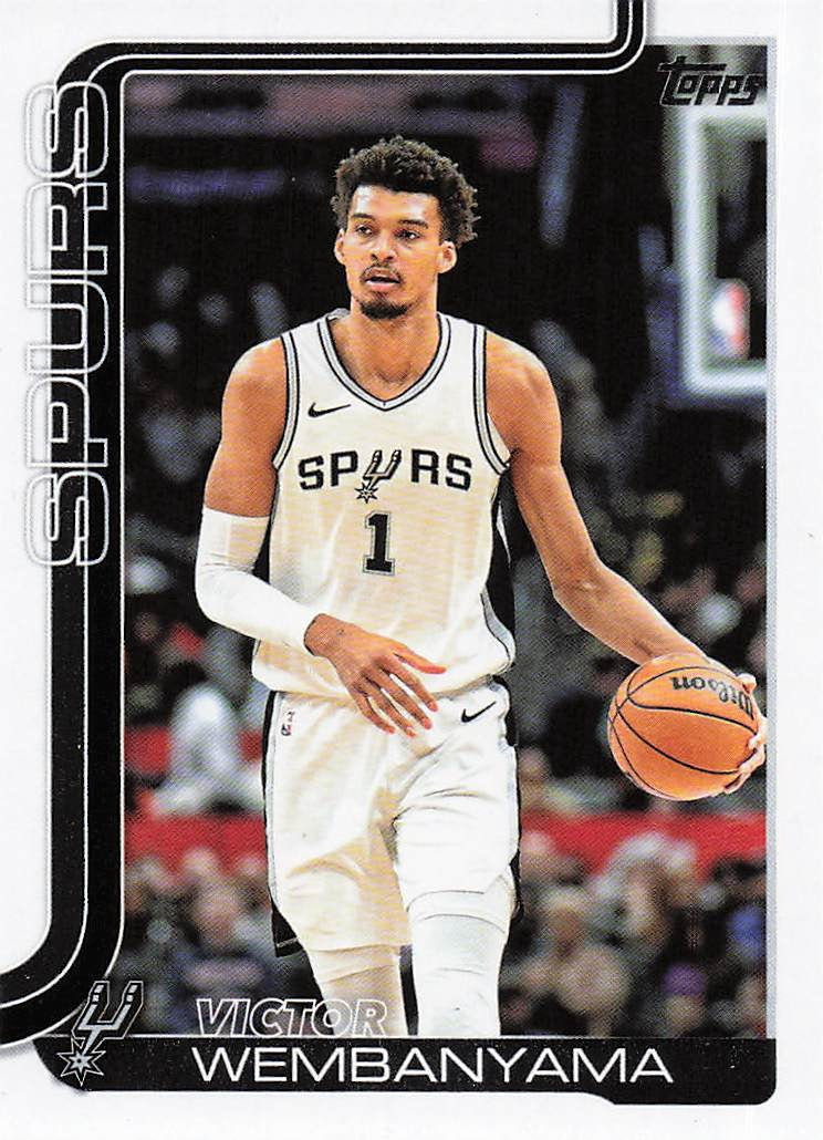 2025-26 Topps Basketball Victor Wembanyama #195