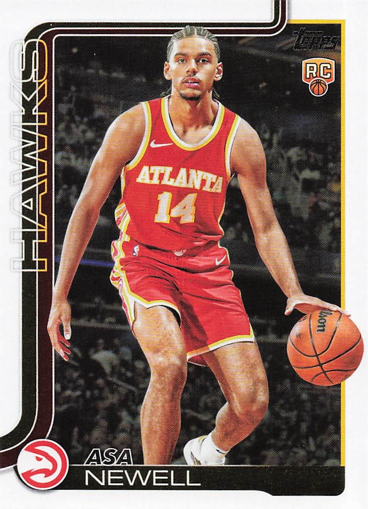 2025-26 Topps Basketball Asa Newell #223 RC