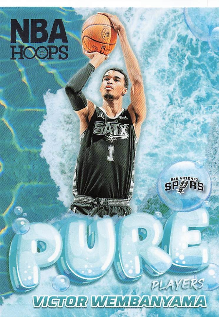 2024-25 Hoops Basketball Pure Players Victor Wembanyama #9