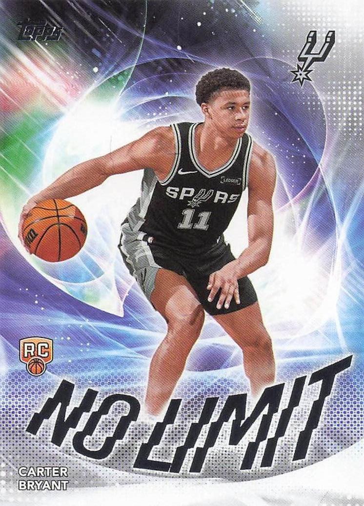 2025-26 Topps Basketball No Limit Carter Bryant #NL-14