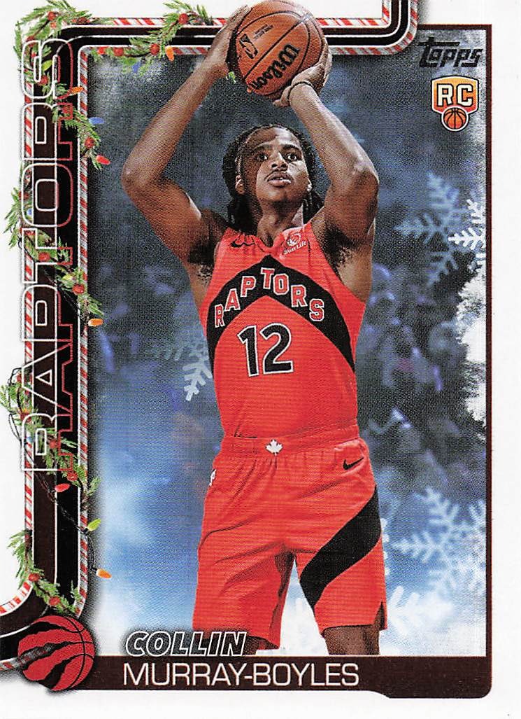 2025-26 Topps Holiday Basketball Collin Murray-Boyles #H169 RC
