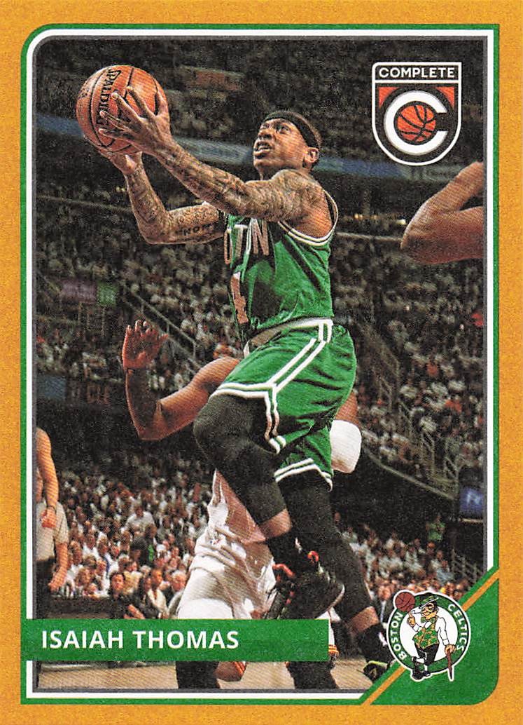 2015-16 Panini Complete Basketball Gold Isaiah Thomas #241