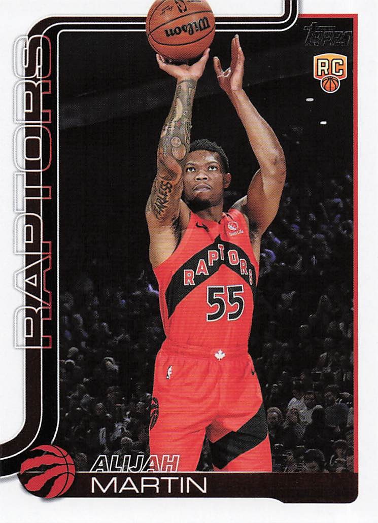 2025-26 Topps Basketball Alijah Martin #240 RC