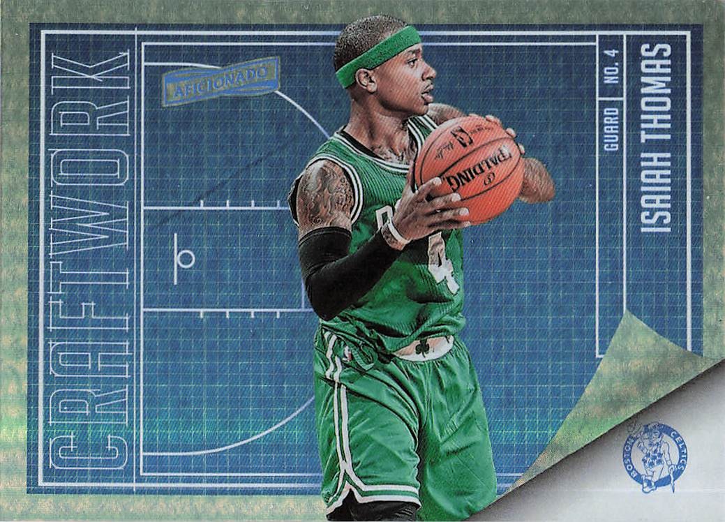 2016-17 Panini Aficionado Basketball Craftwork Isaiah Thomas #43