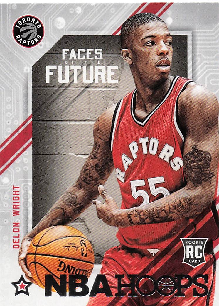 2015-16 Hoops Basketball Faces of the Future Delon Wright #14