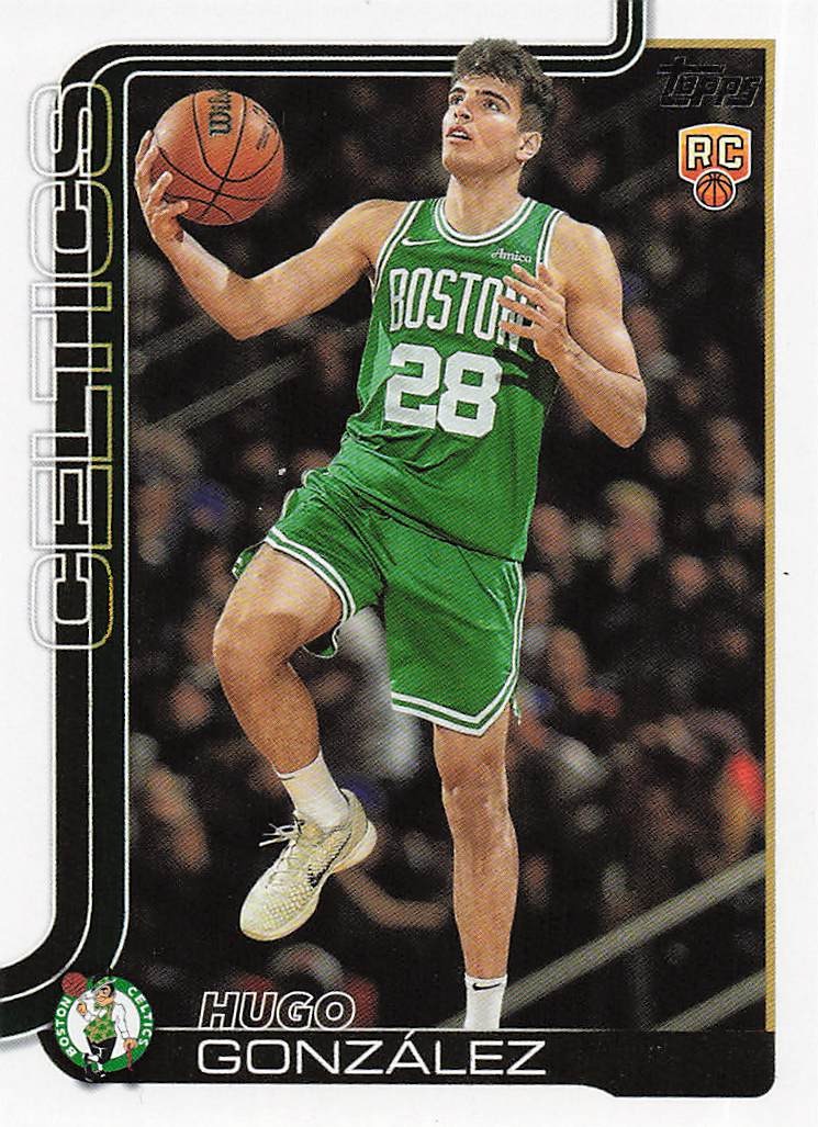 2025-26 Topps Basketball Hugo Gonza?lez #228 RC