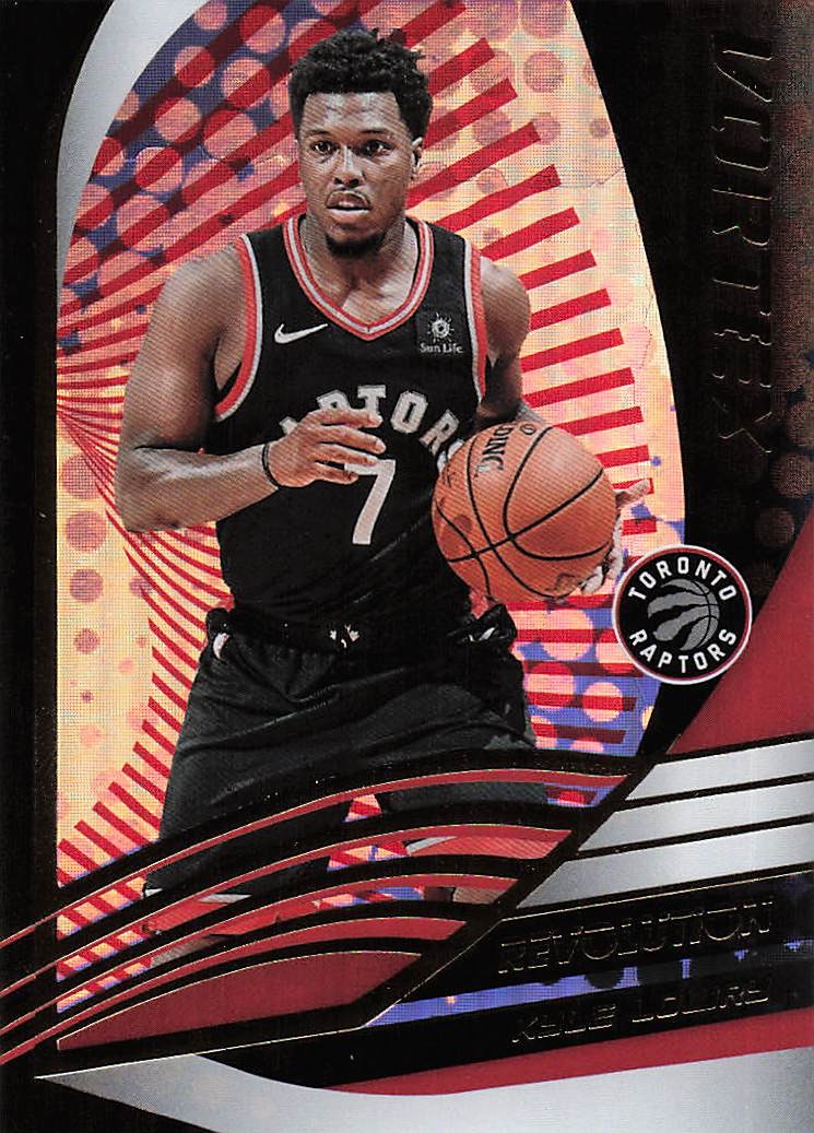 2019-20 Panini Revolution Basketball Vortex Fractal Kyle Lowry #34