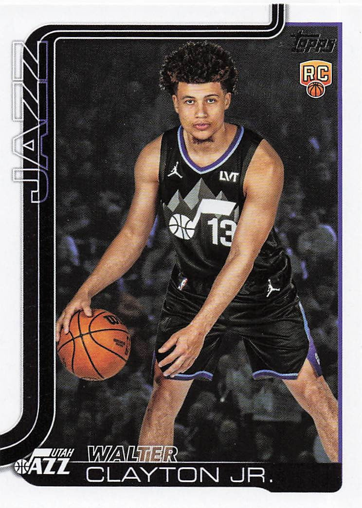 2025-26 Topps Basketball Walter Clayton Jr. #218 RC