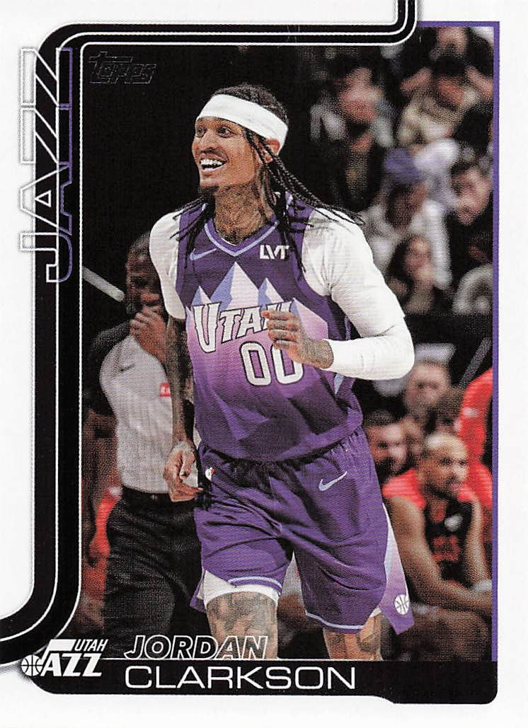 2025-26 Topps Basketball Jordan Clarkson #132