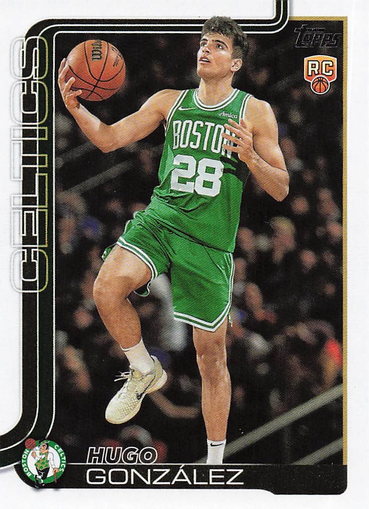 2025-26 Topps Basketball Hugo Gonza?lez #228 RC