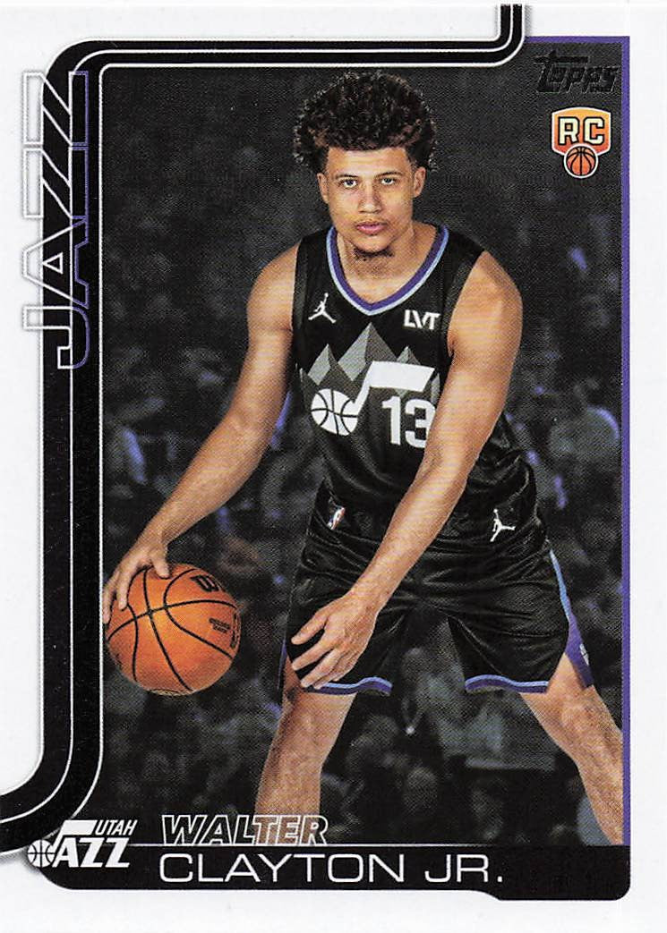 2025-26 Topps Basketball Walter Clayton Jr. #218 RC