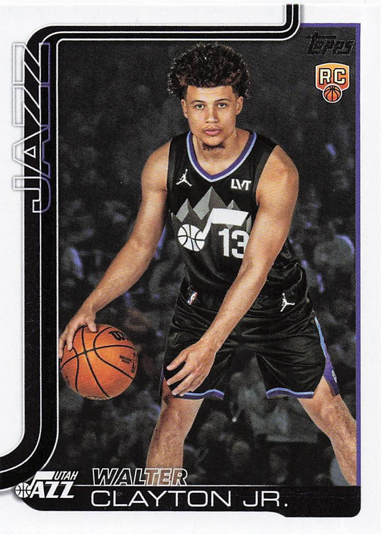 2025-26 Topps Basketball Walter Clayton Jr. #218 RC