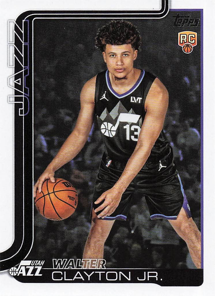2025-26 Topps Basketball Walter Clayton Jr. #218 RC