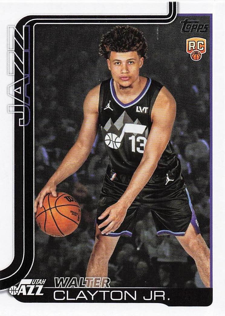 2025-26 Topps Basketball Walter Clayton Jr. #218 RC