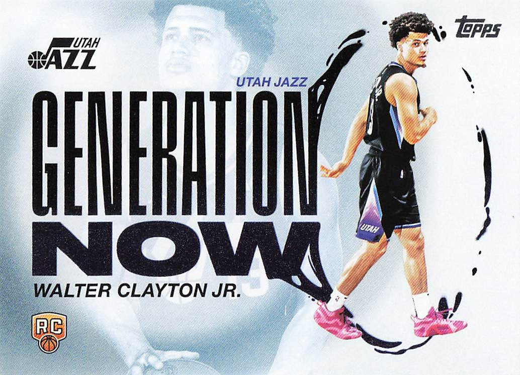 2025-26 Topps Basketball Generation Now Walter Clayton Jr. #GN-18