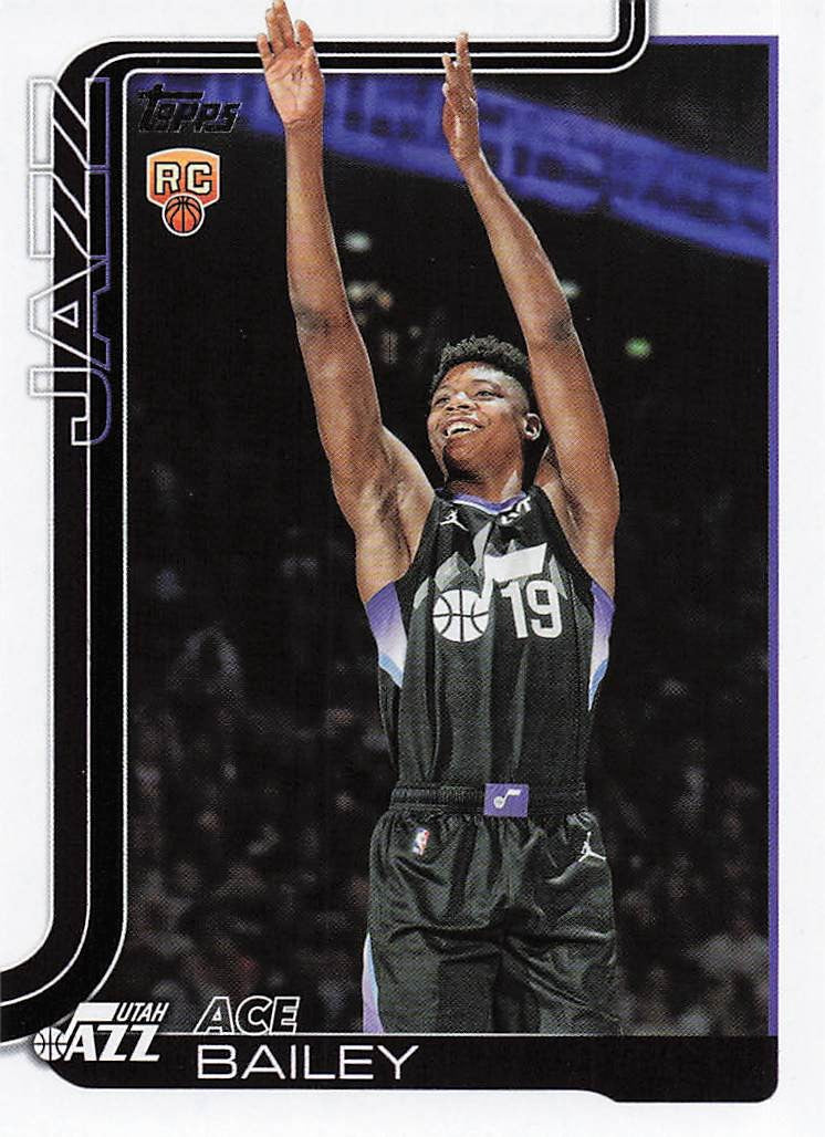 2025-26 Topps Basketball Ace Bailey #205 RC