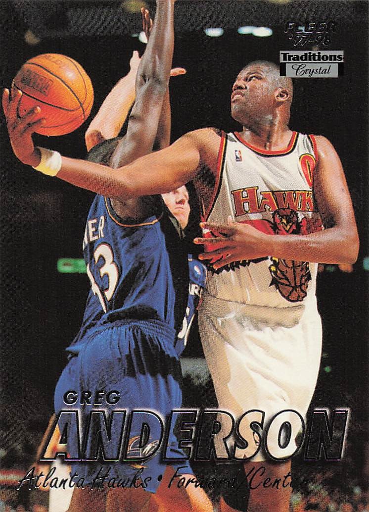 1997-98 Fleer Basketball Greg Anderson #223
