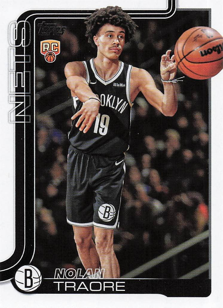 2025-26 Topps Basketball Nolan Traore #219 RC