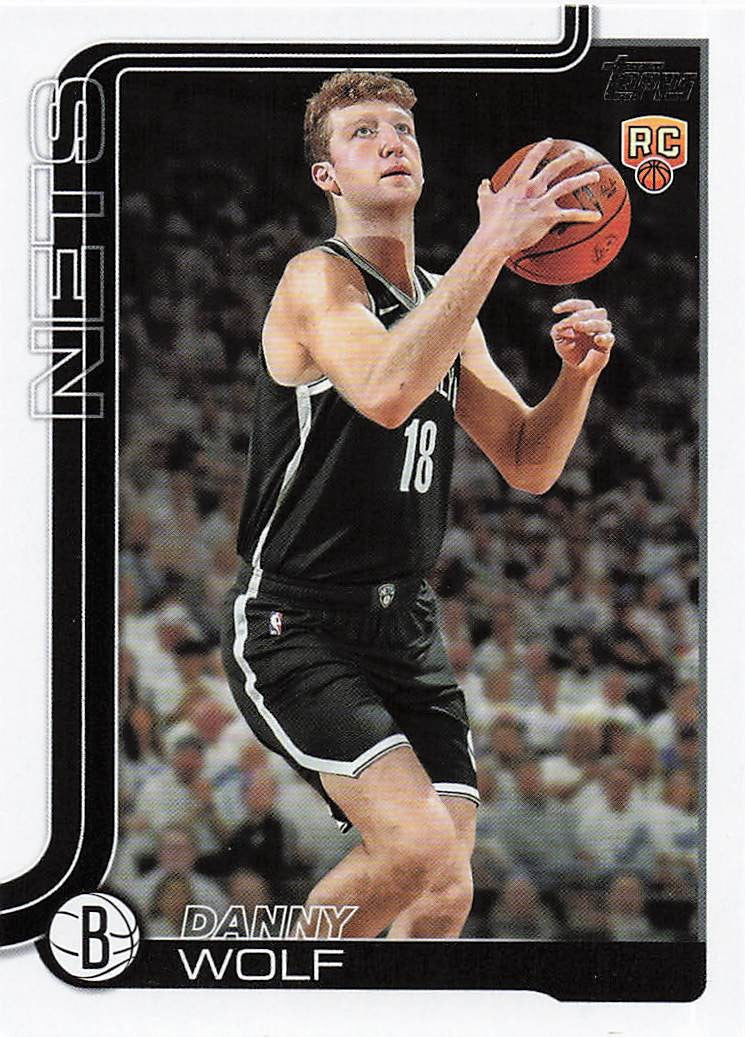 2025-26 Topps Basketball Danny Wolf #227 RC