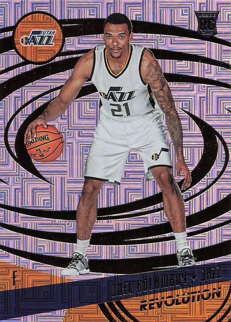 2016-17 Panini Revolution Basketball Infinite Joel Bolomboy #105 RC