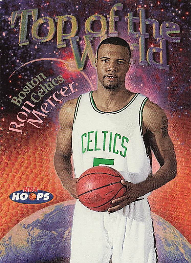 1997-98 Hoops Basketball Top of the World Ron Mercer #14 TW