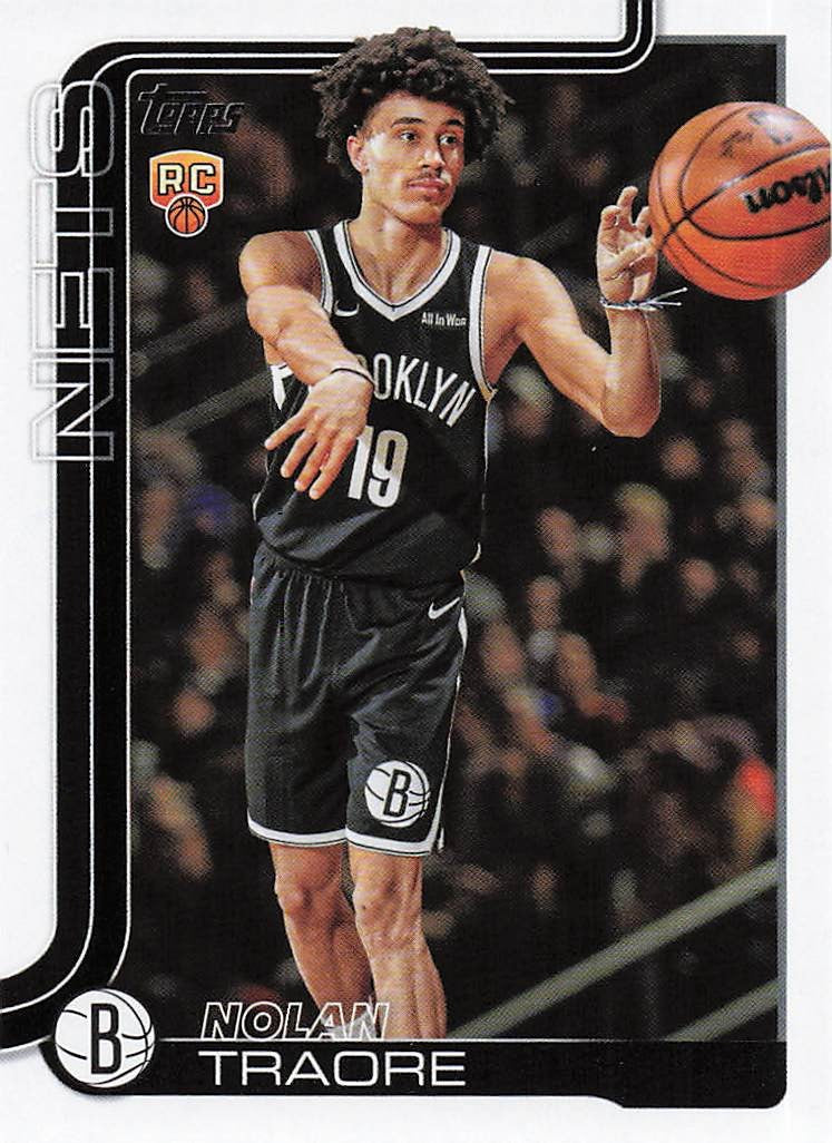 2025-26 Topps Basketball Nolan Traore #219 RC