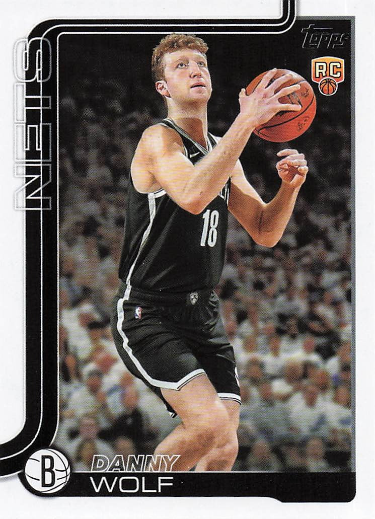 2025-26 Topps Basketball Danny Wolf #227 RC