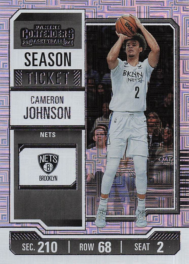 2023-24 Panini Contenders Basketball Cameron Johnson #19