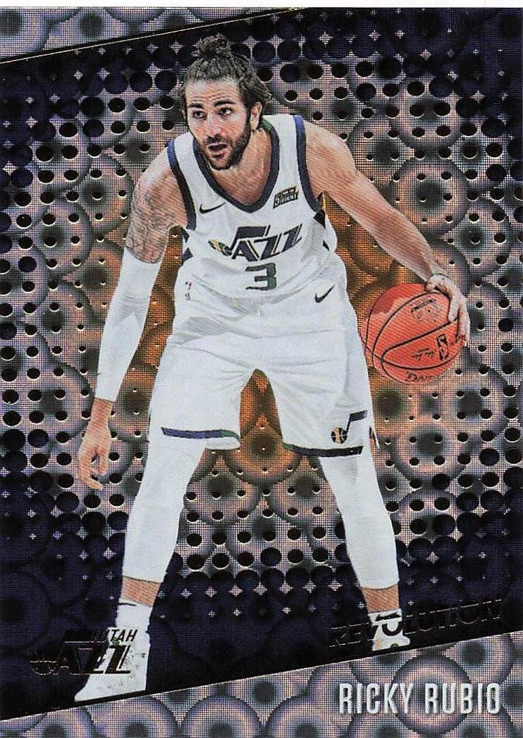 2017-18 Panini Revolution Basketball Groove Ricky Rubio #34