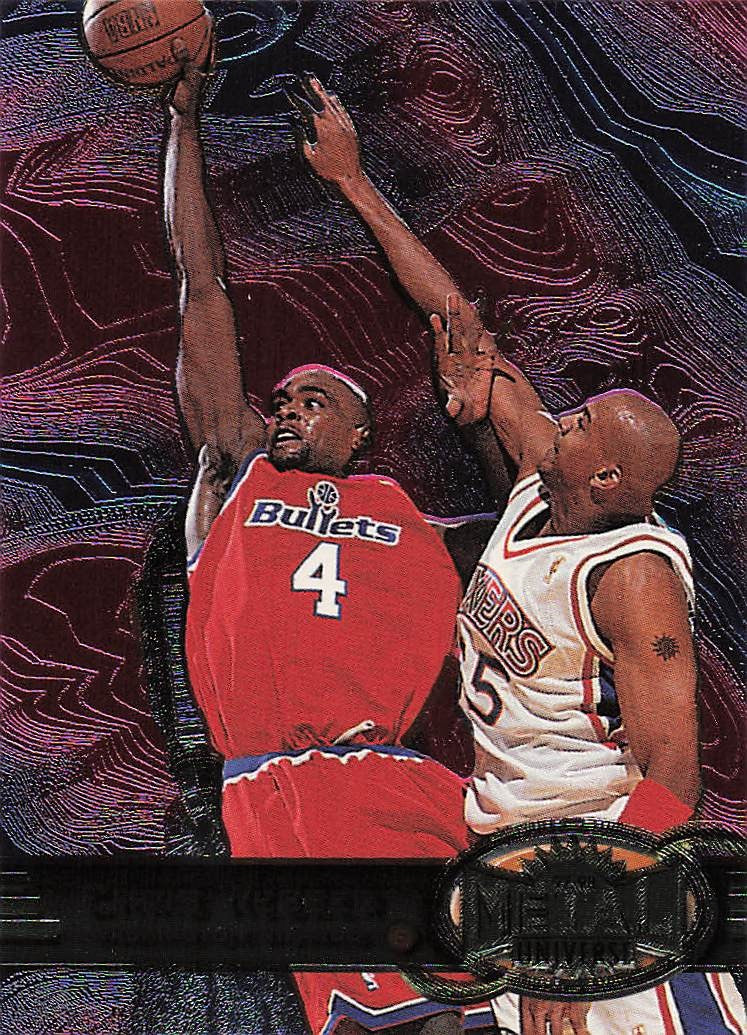 1997-98 Metal Universe Basketball Chris Webber #92