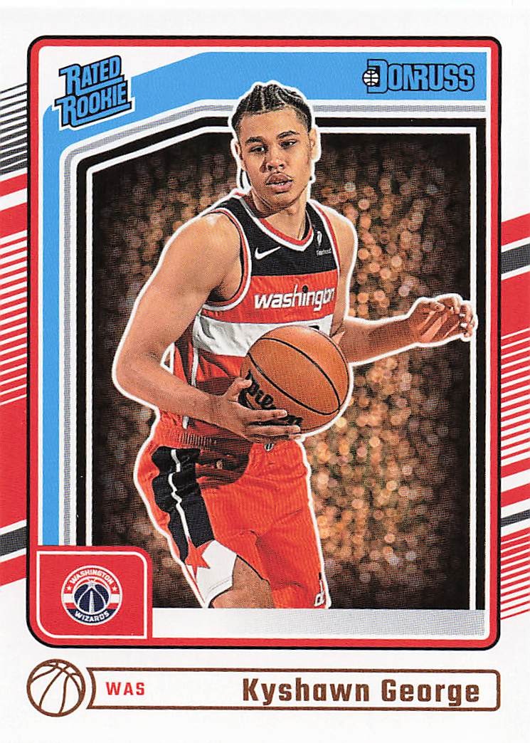 2024-25 Donruss Basketball Kyshawn George #225 RC