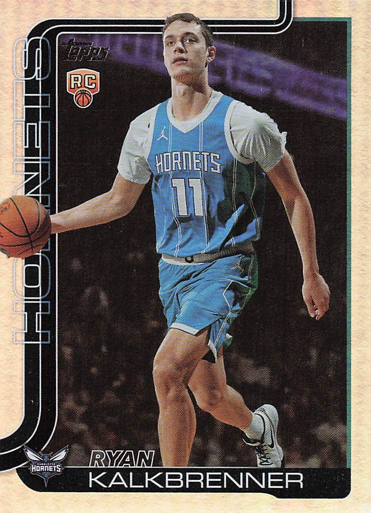 2025-26 Topps Basketball Rainbow Foilboard Ryan Kalkbrenner #234 RC