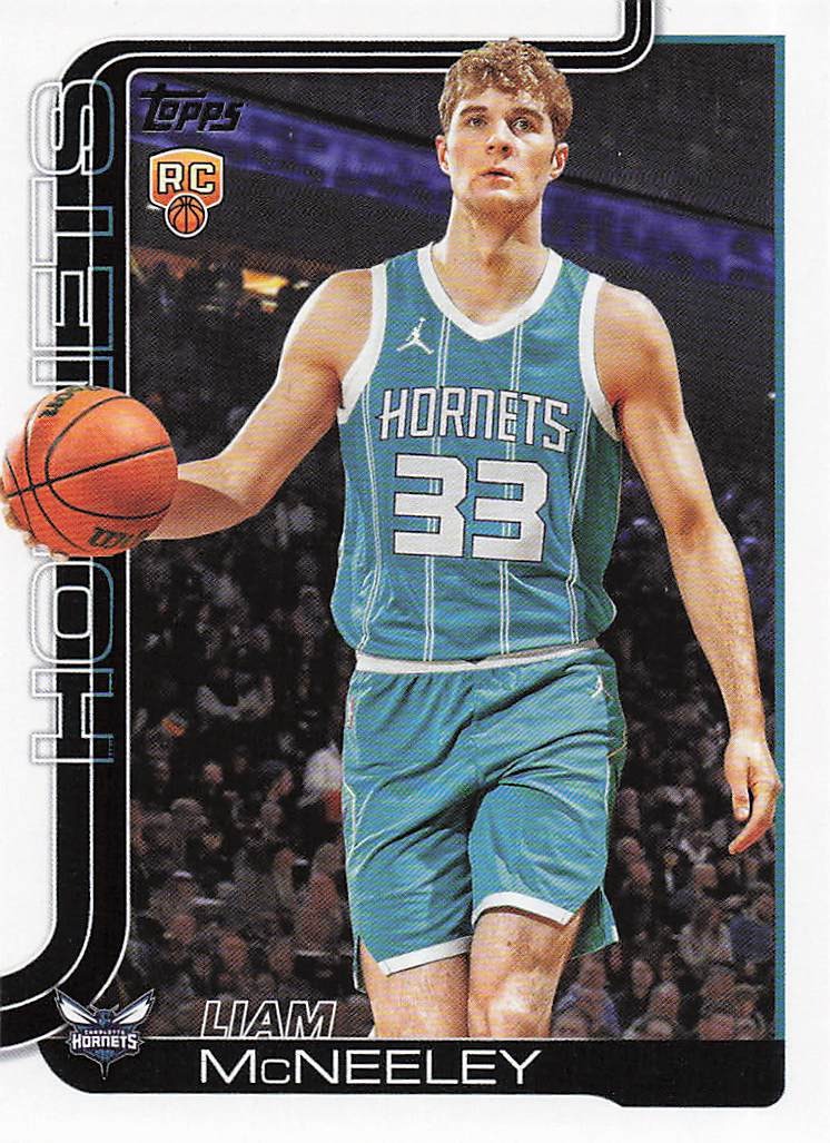 2025-26 Topps Basketball Liam McNeeley #229 RC