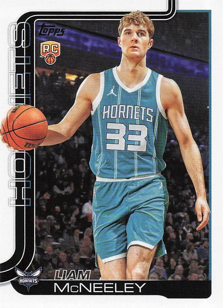 2025-26 Topps Basketball Liam McNeeley #229 RC
