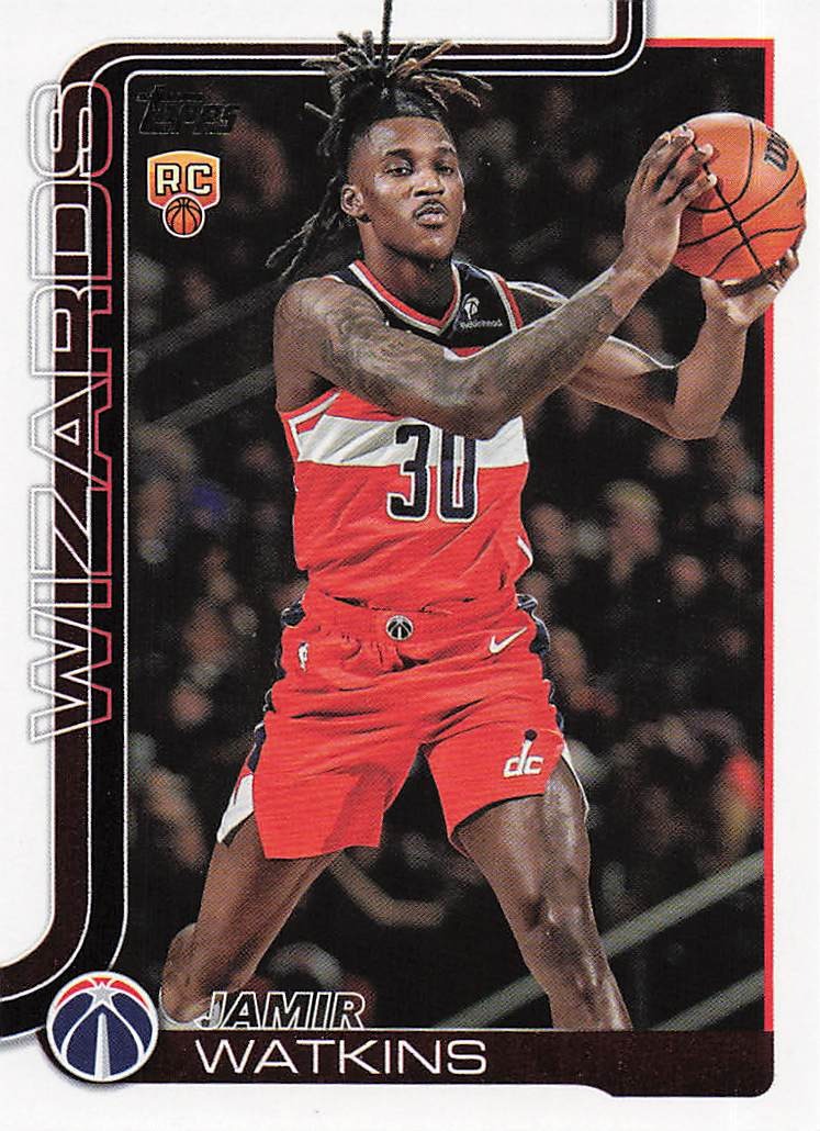 2025-26 Topps Basketball Jamir Watkins #244 RC
